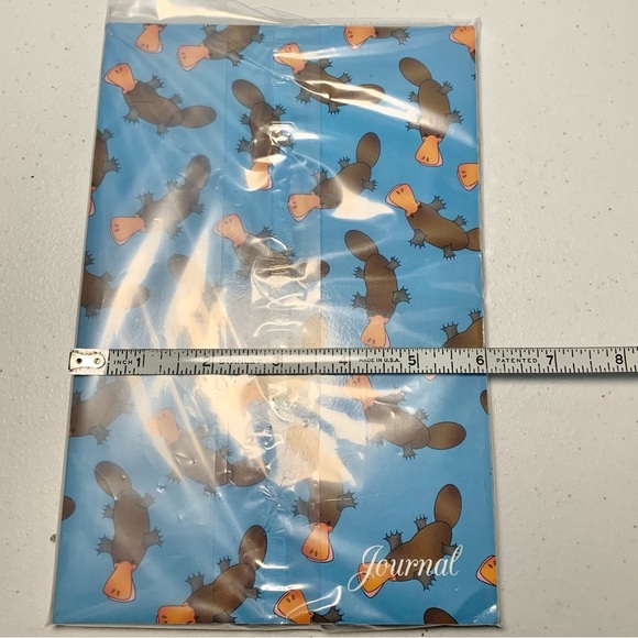 Platypus Pattern Journal, [NEW] Blue - Picture 6 of 6